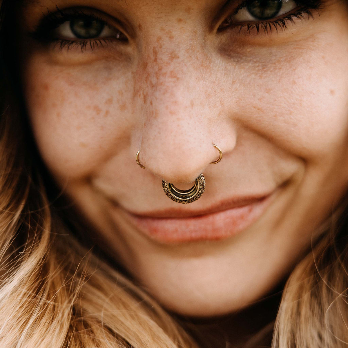 Septum Septum Clicker Taran Gold – Urban Boho Craft