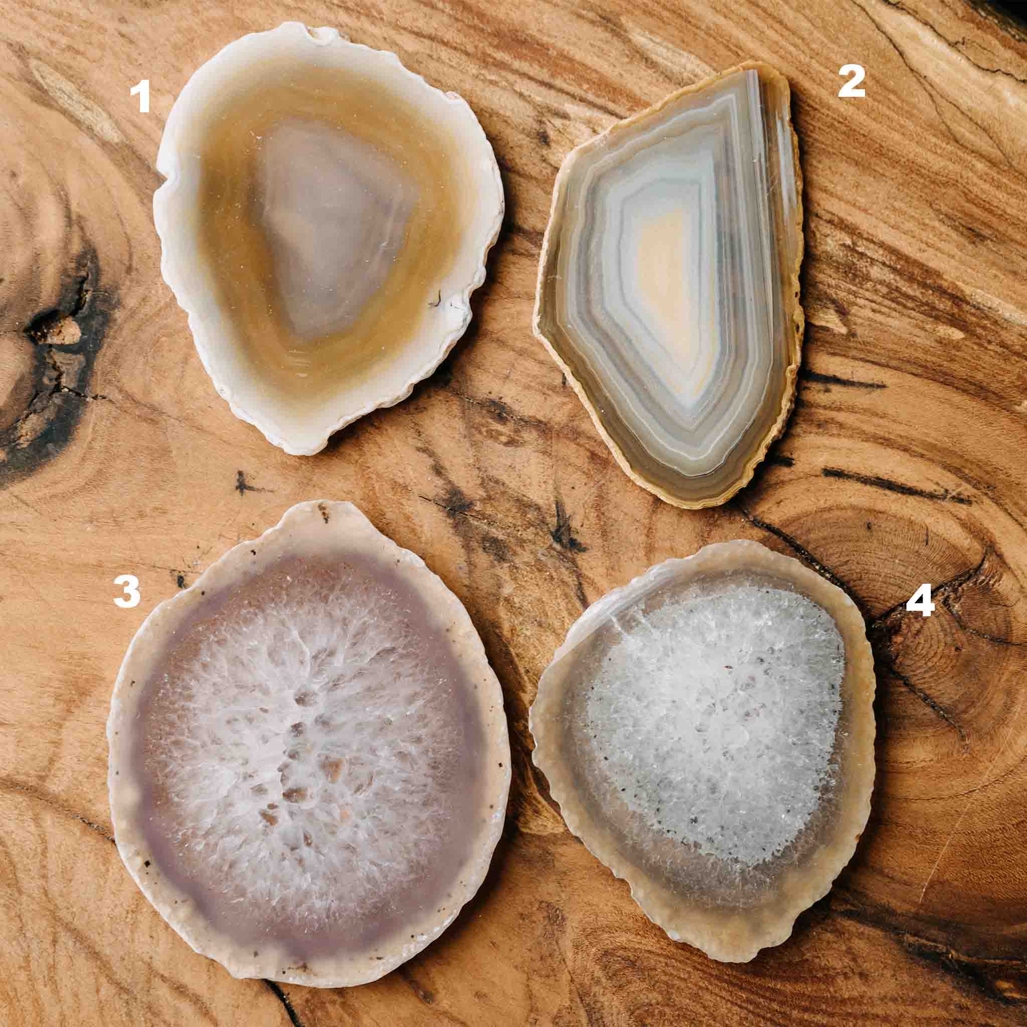 Popsocket Agate Disc Natural 3