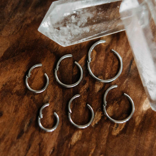 Clicker Rings Silver