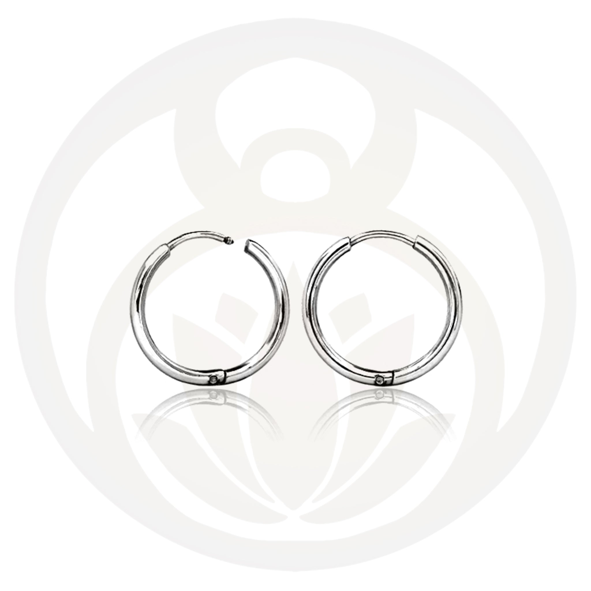 Ohrringe Kreolen Silber