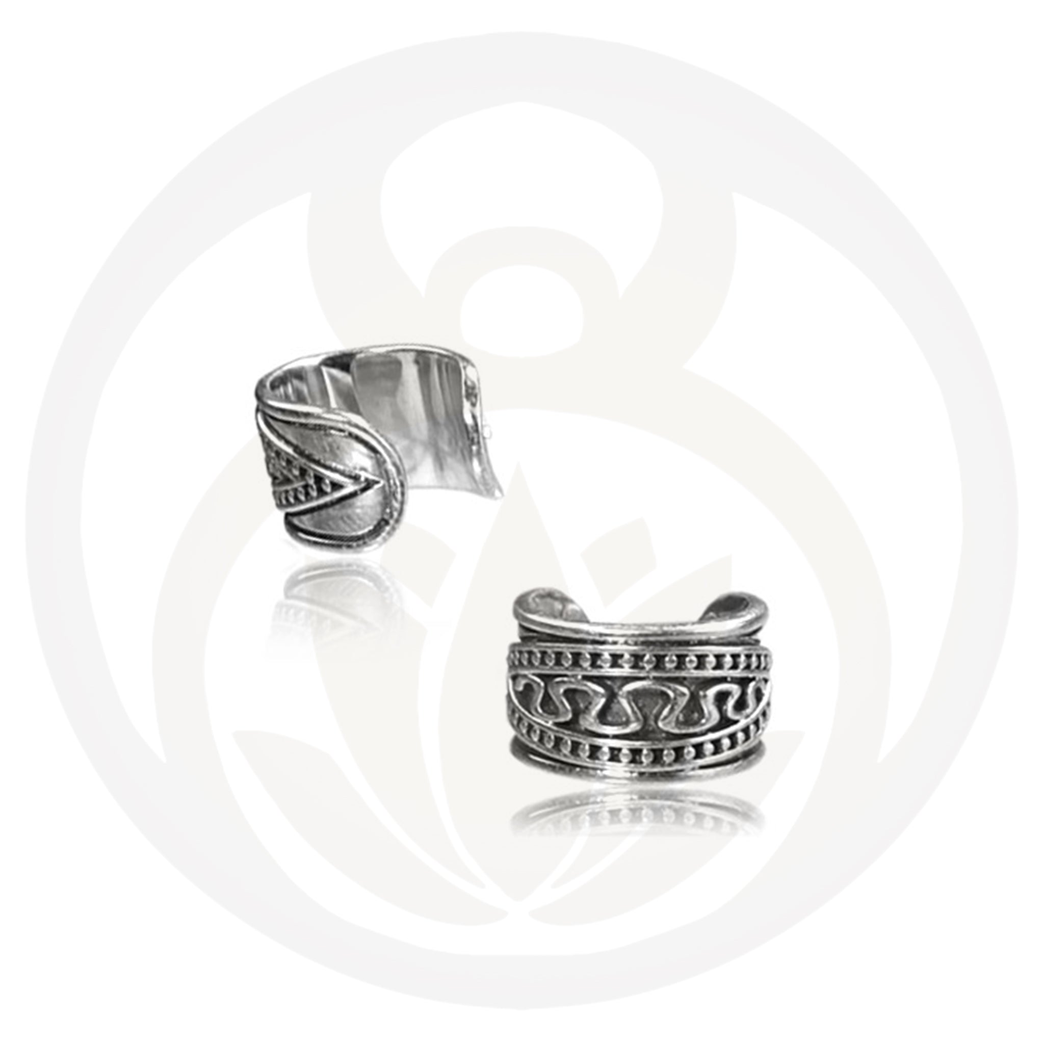Ear Cuff Folkwar Silver