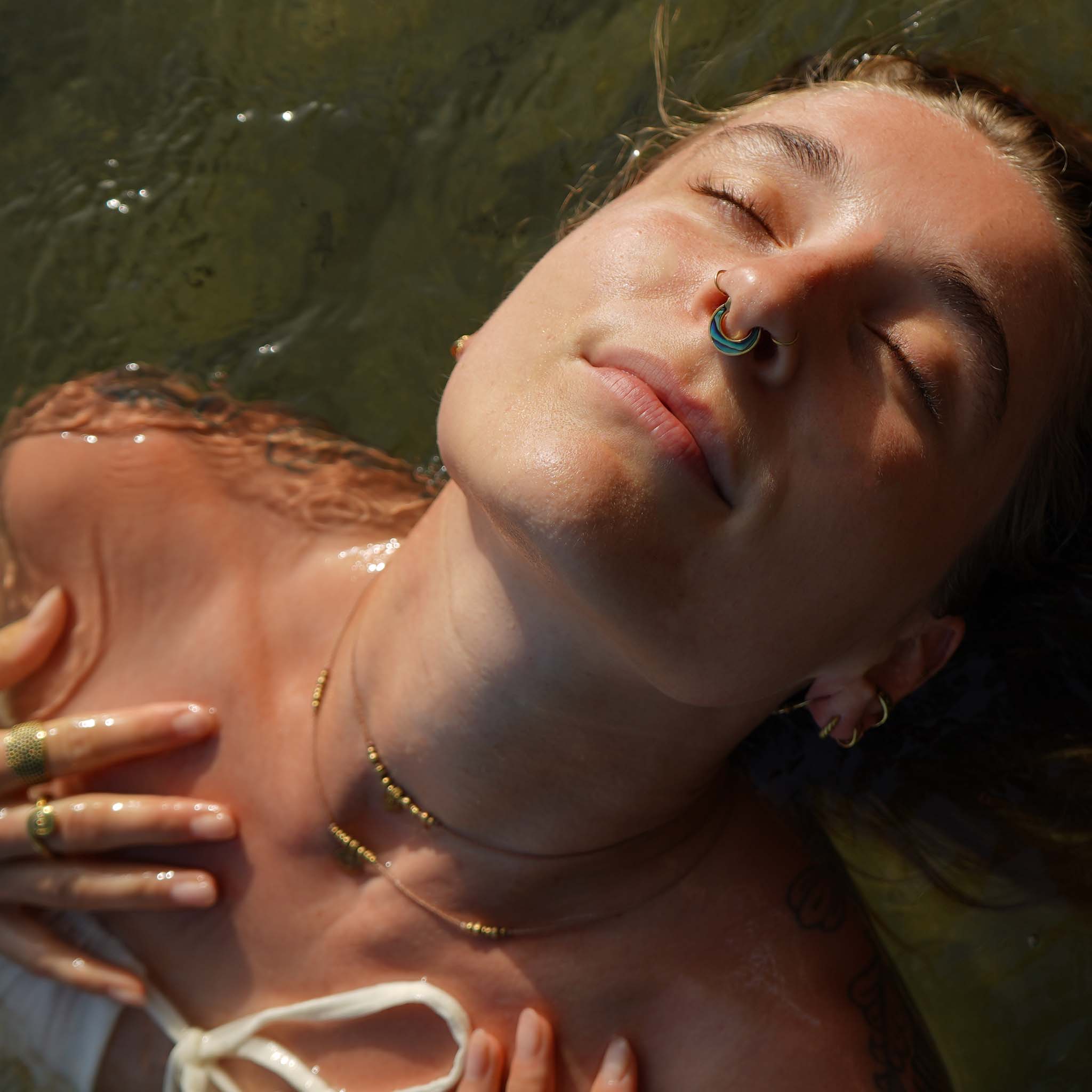 Septum Clicker Surya Gold Abalone