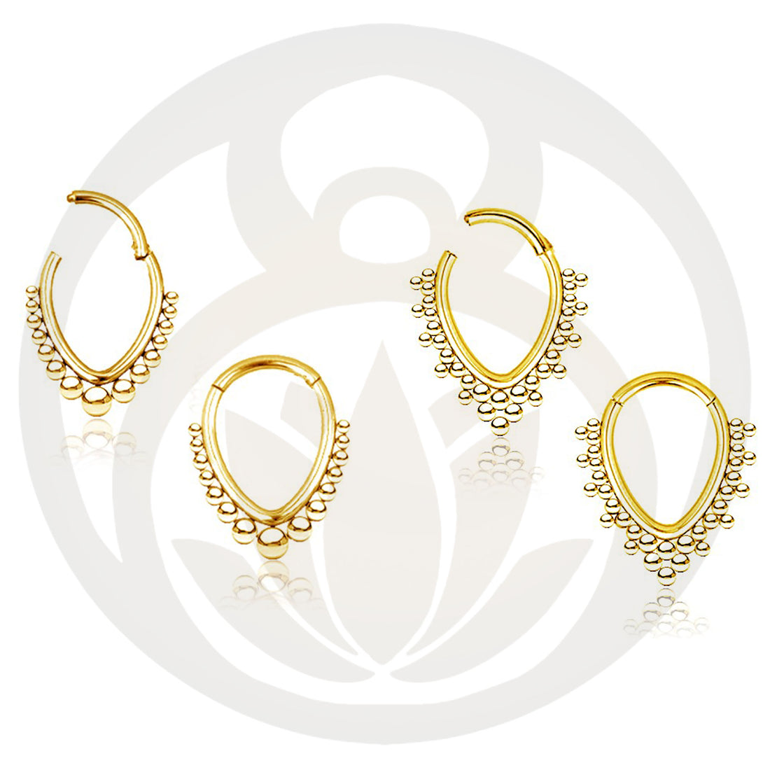 Septum Clicker Blixa Gold