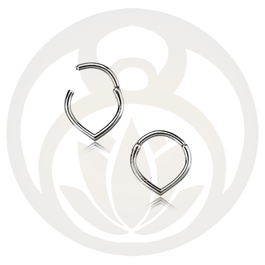 Septum Clicker Henare Silber