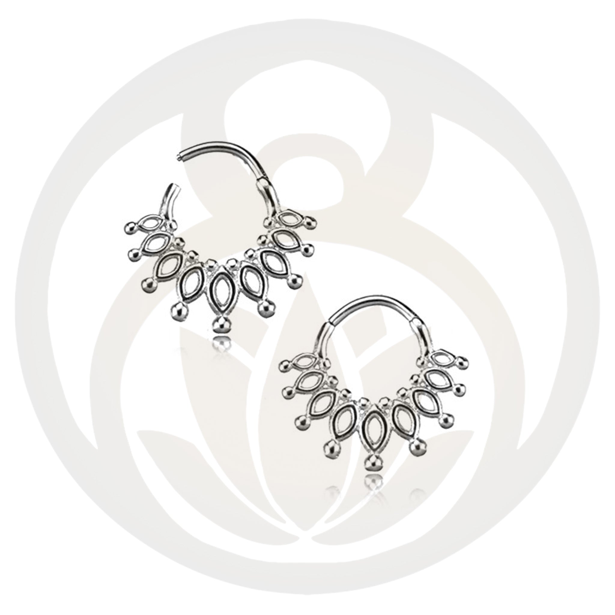 Septum Clicker Tjure Silber