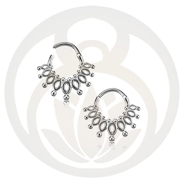 Septum Clicker Tjure Silber