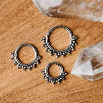 Septum Clicker Viggo Silber