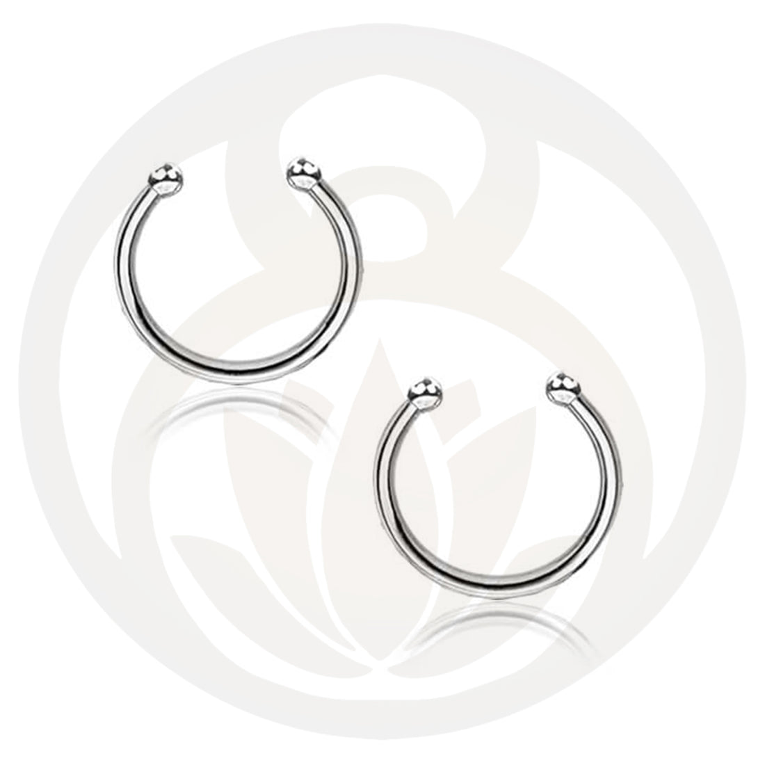 Fake Septum Minimal Gold/Silber