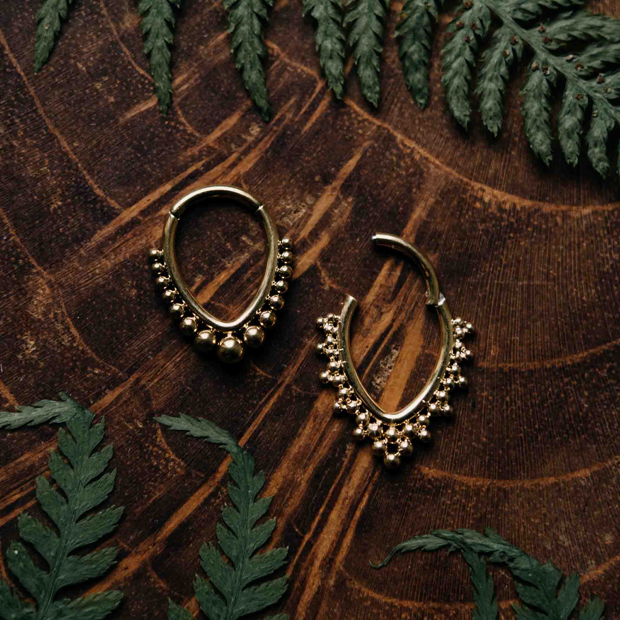 Septum Clicker Blixa Gold