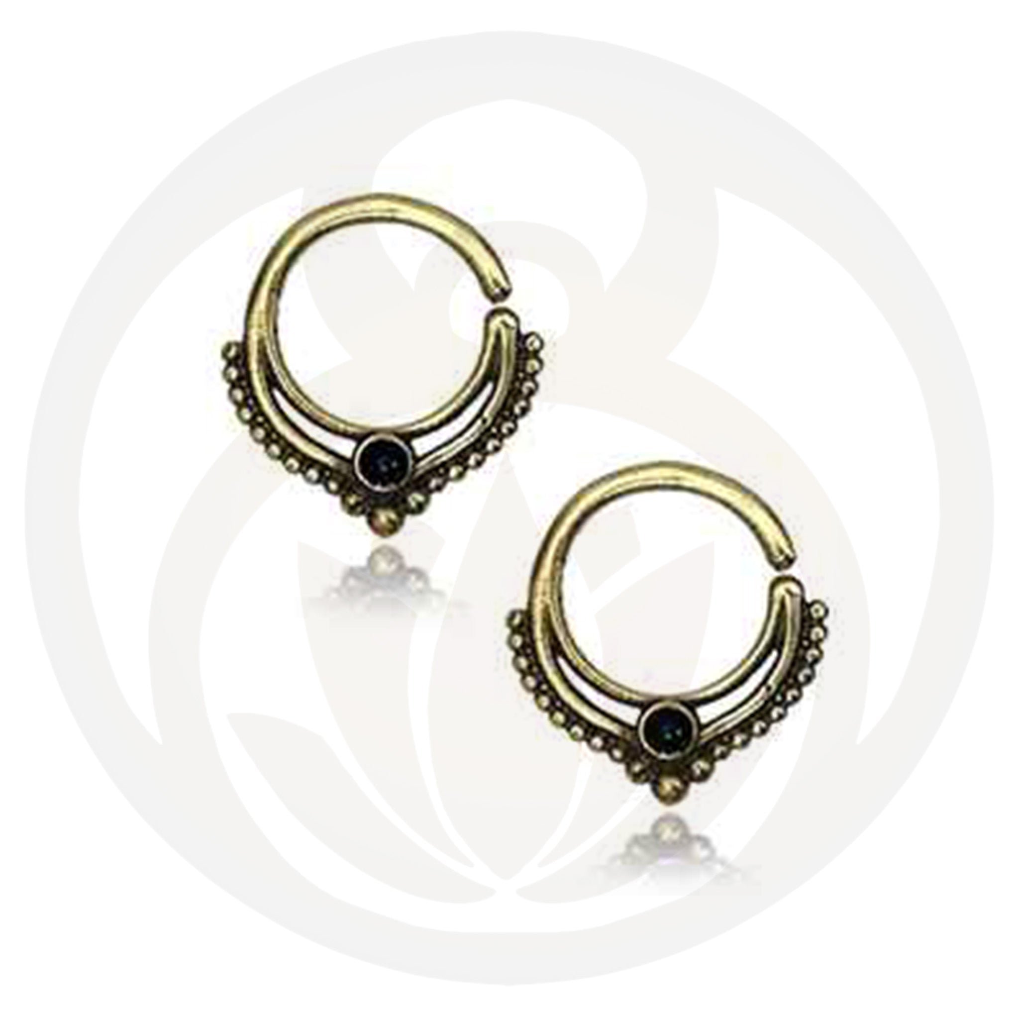 Septum filigree opal pattern