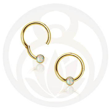 Septum Clicker Aage Gold Opal