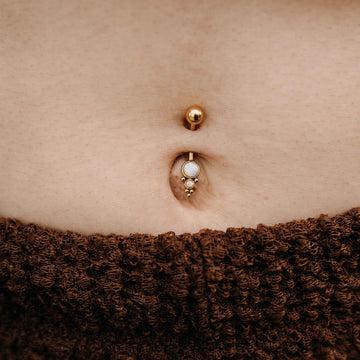 Belly button piercing Ilyas Gold