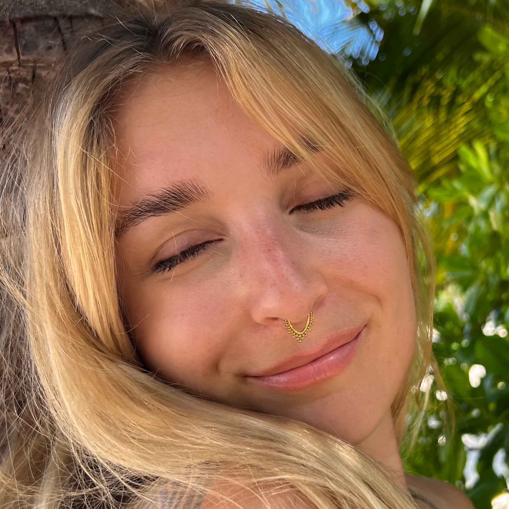 Septum Clicker Blixa Gold