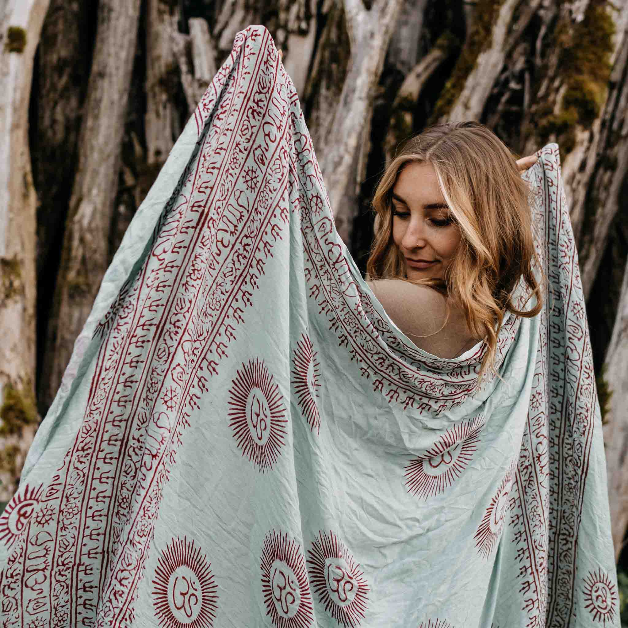 Matra-Tuch Salbeigrün