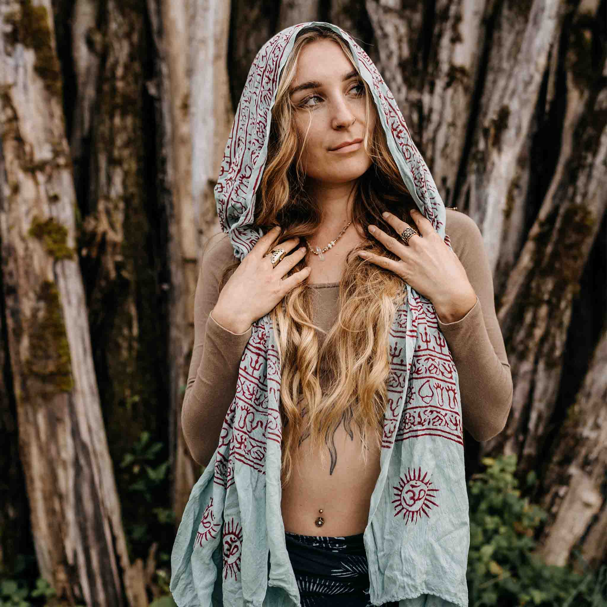 Matra-Tuch Salbeigrün