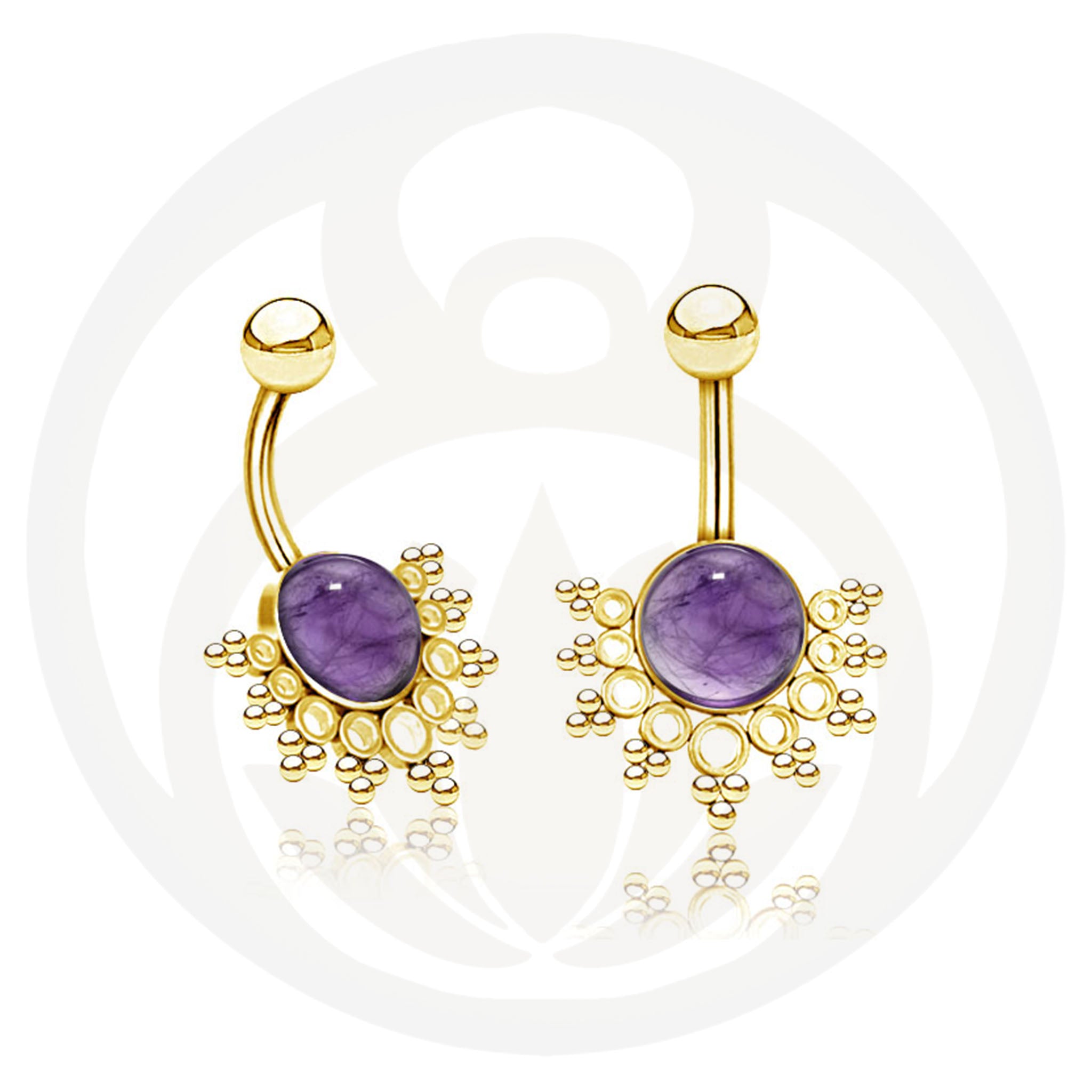 Belly button piercing Malayalam Gold