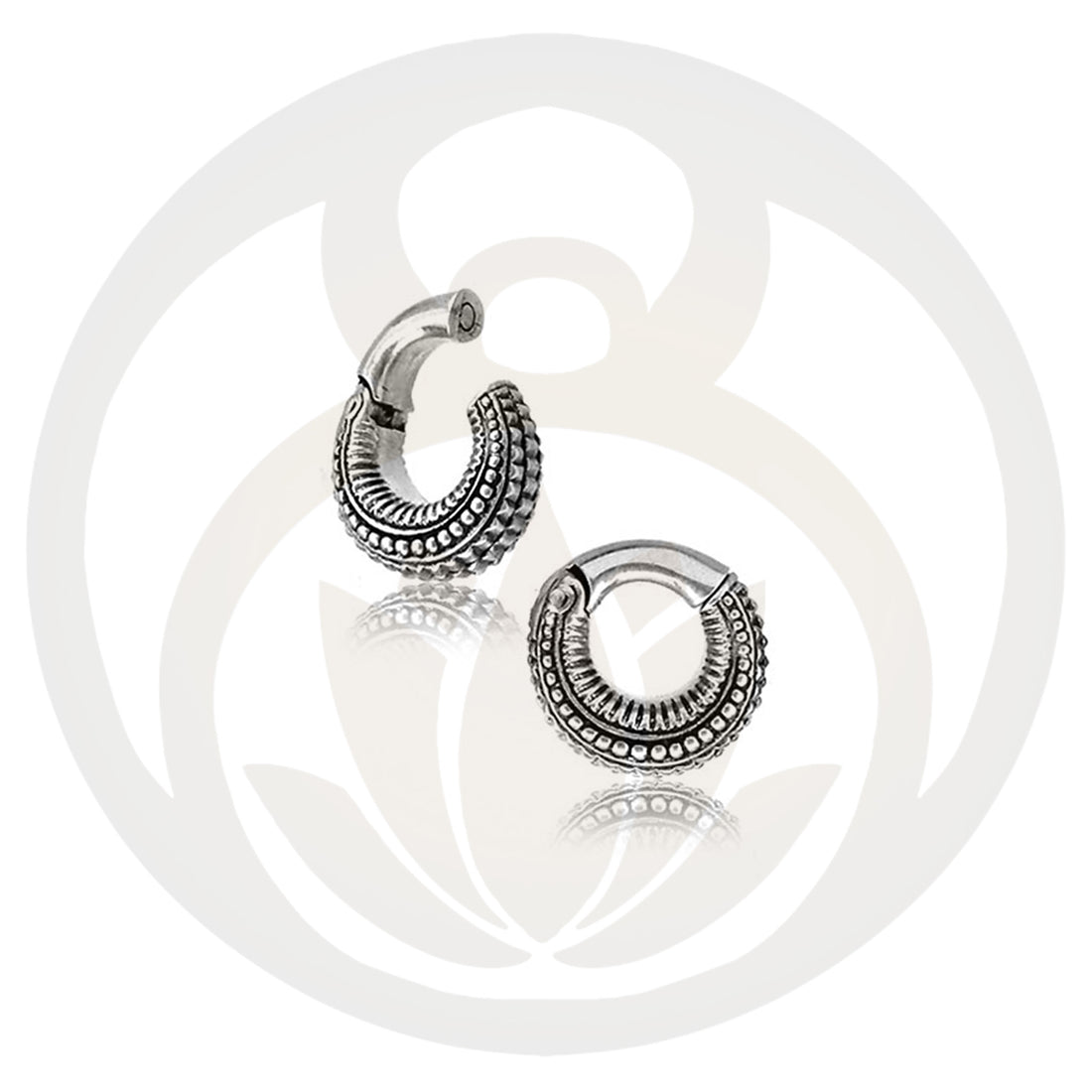Haikili Silver Ear Weights