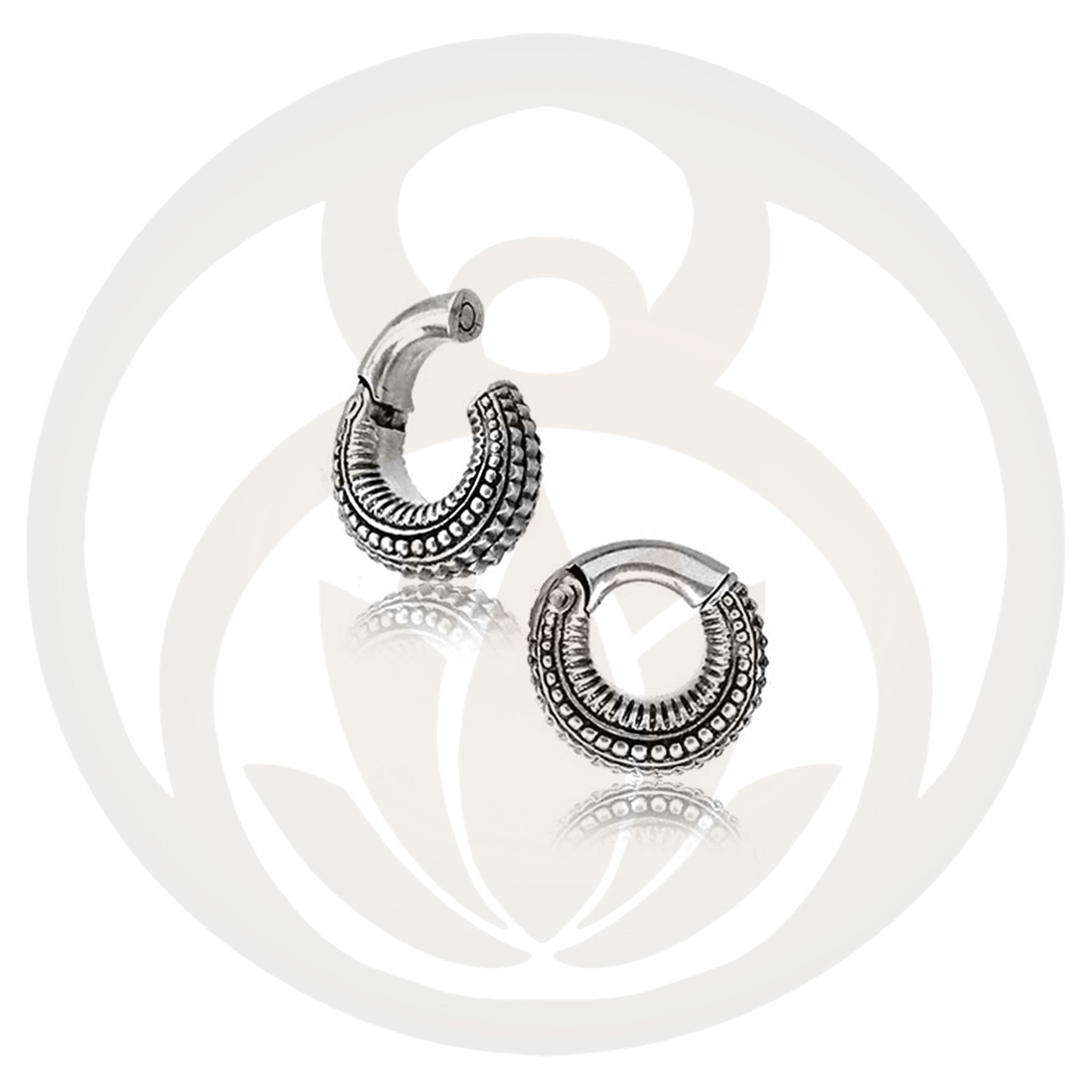 Haikili Silver Ear Weights