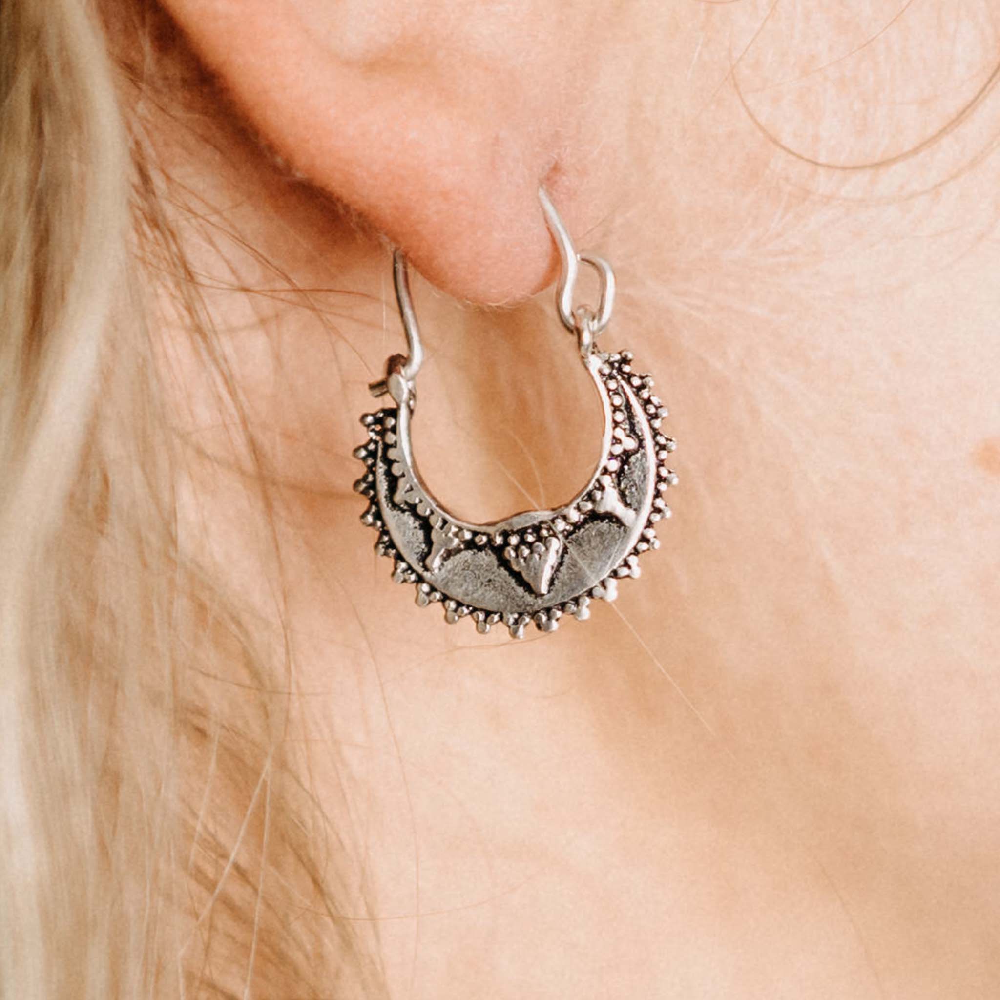 Ohrringe Shanti Silber