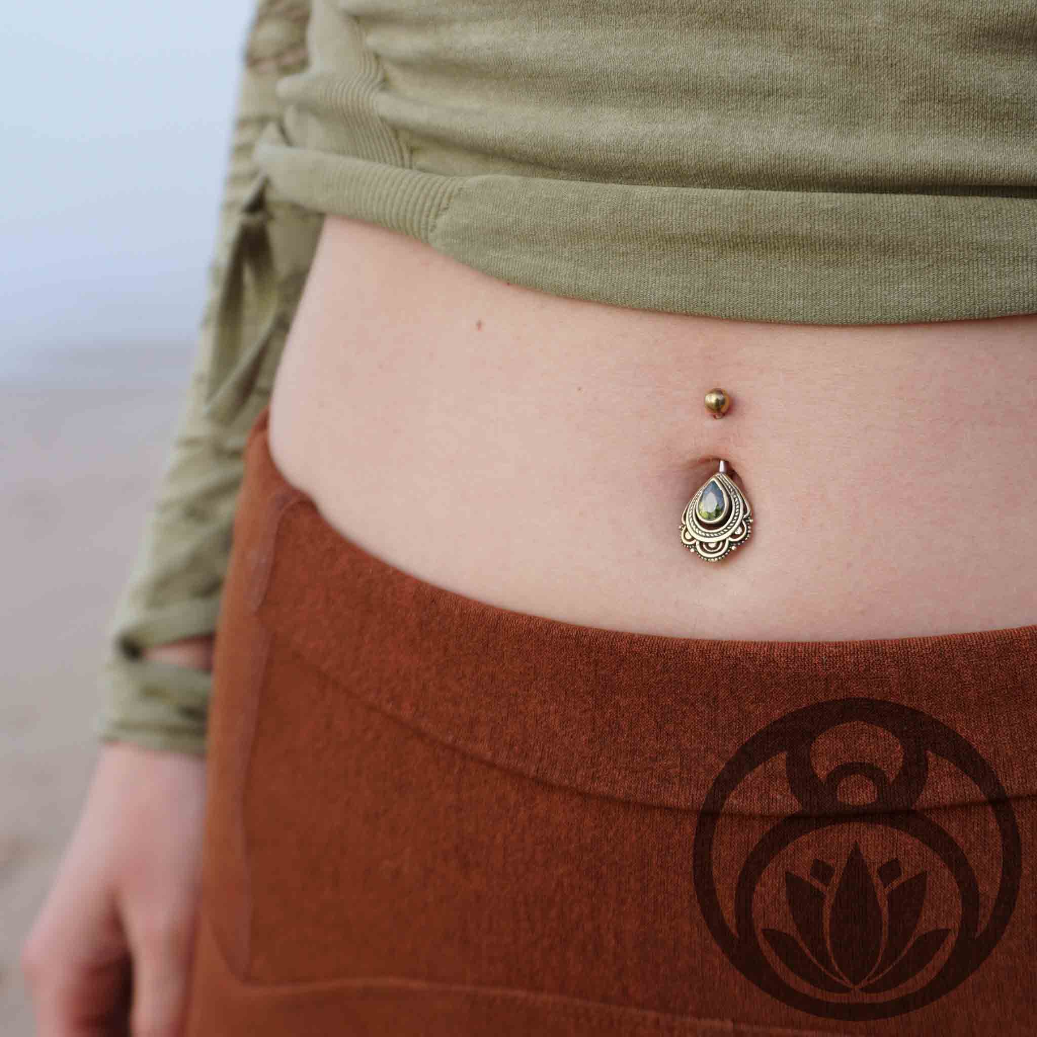 Belly button piercing Tomma silver