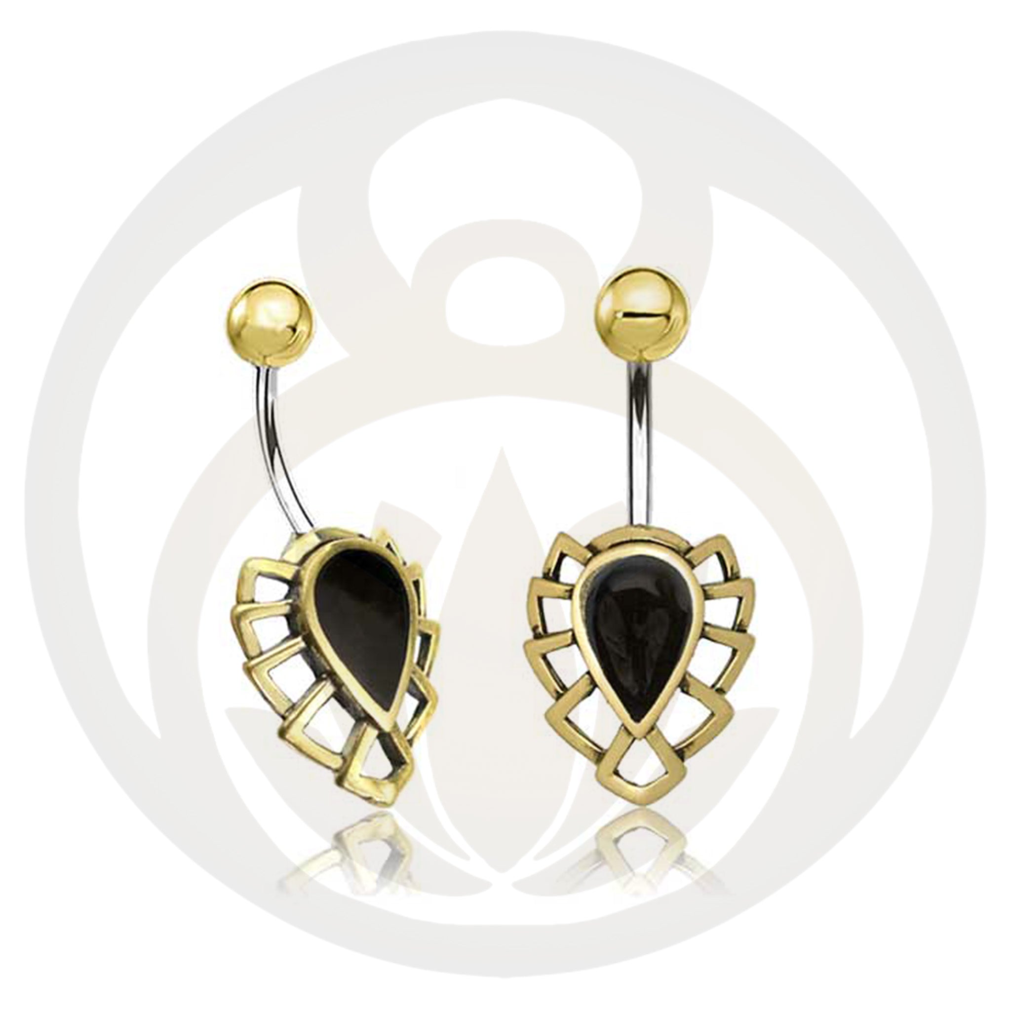 Navel piercing Faia gold