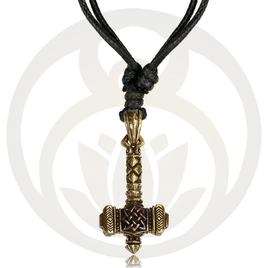 Necklace Hammer by Thor Gold / Silver