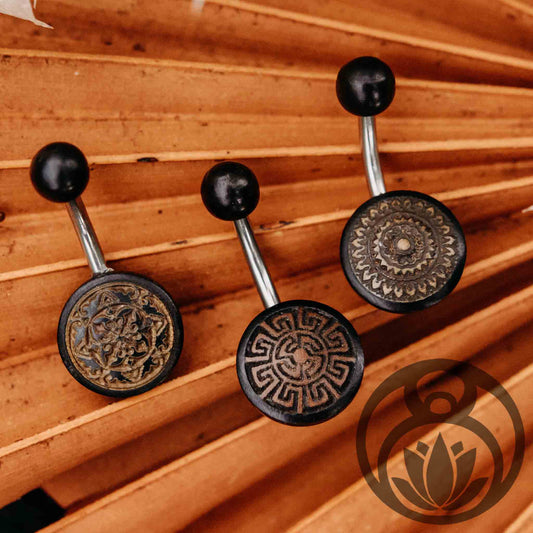Belly Button Piercing Gunvald Wood Sacred Geometry