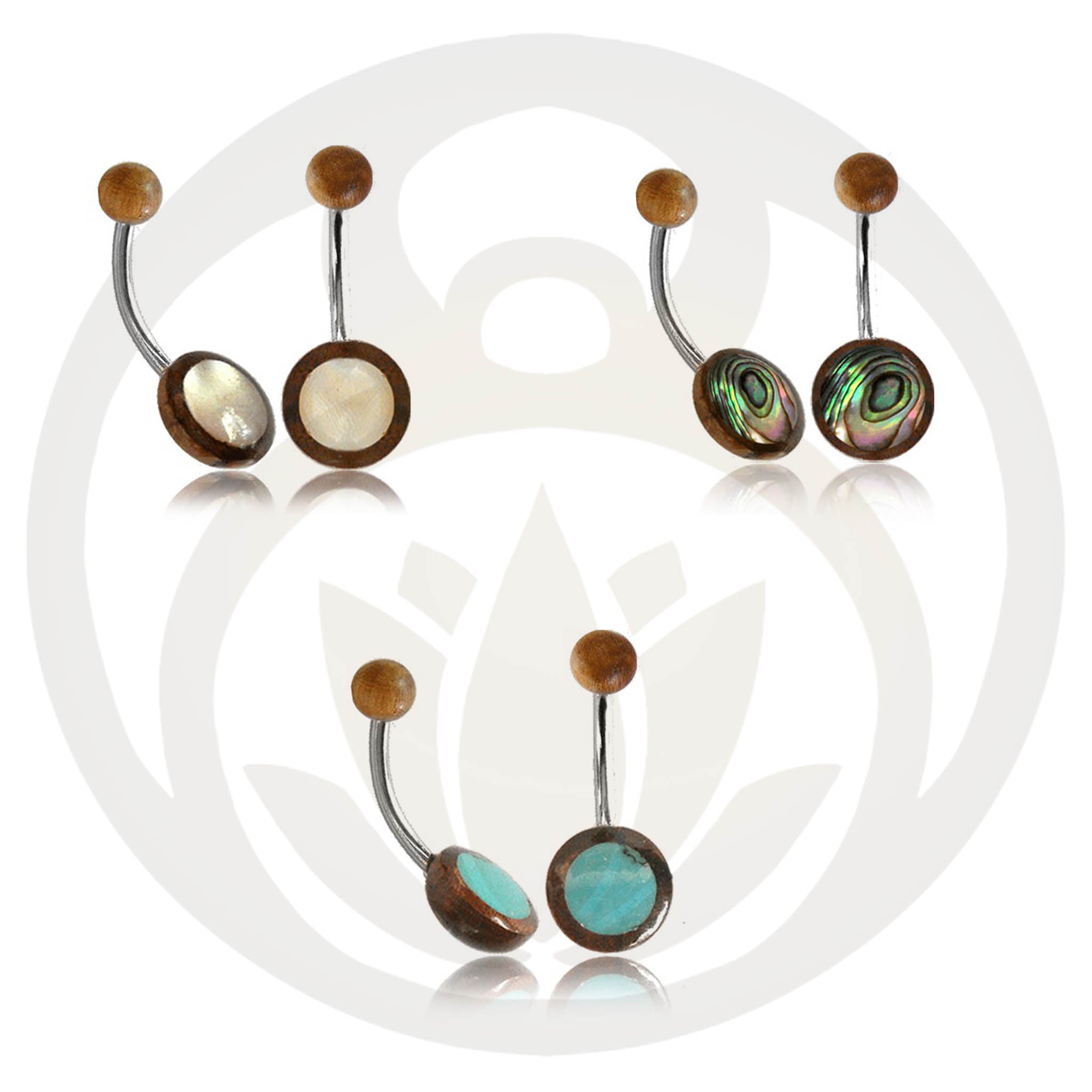 Bauchnabelpiercing Edda Holz