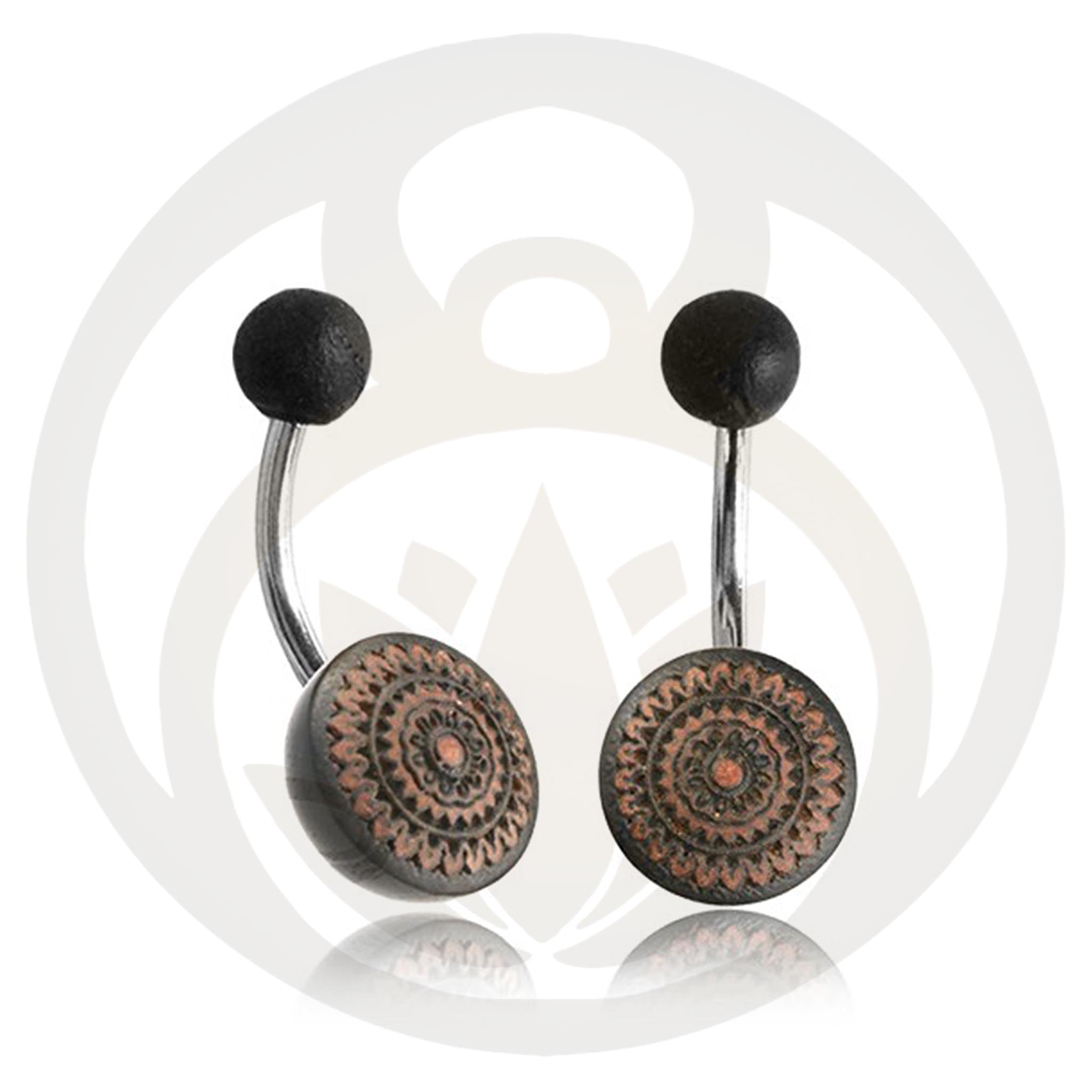 Belly Button Piercing Gunvald Wood Sacred Geometry