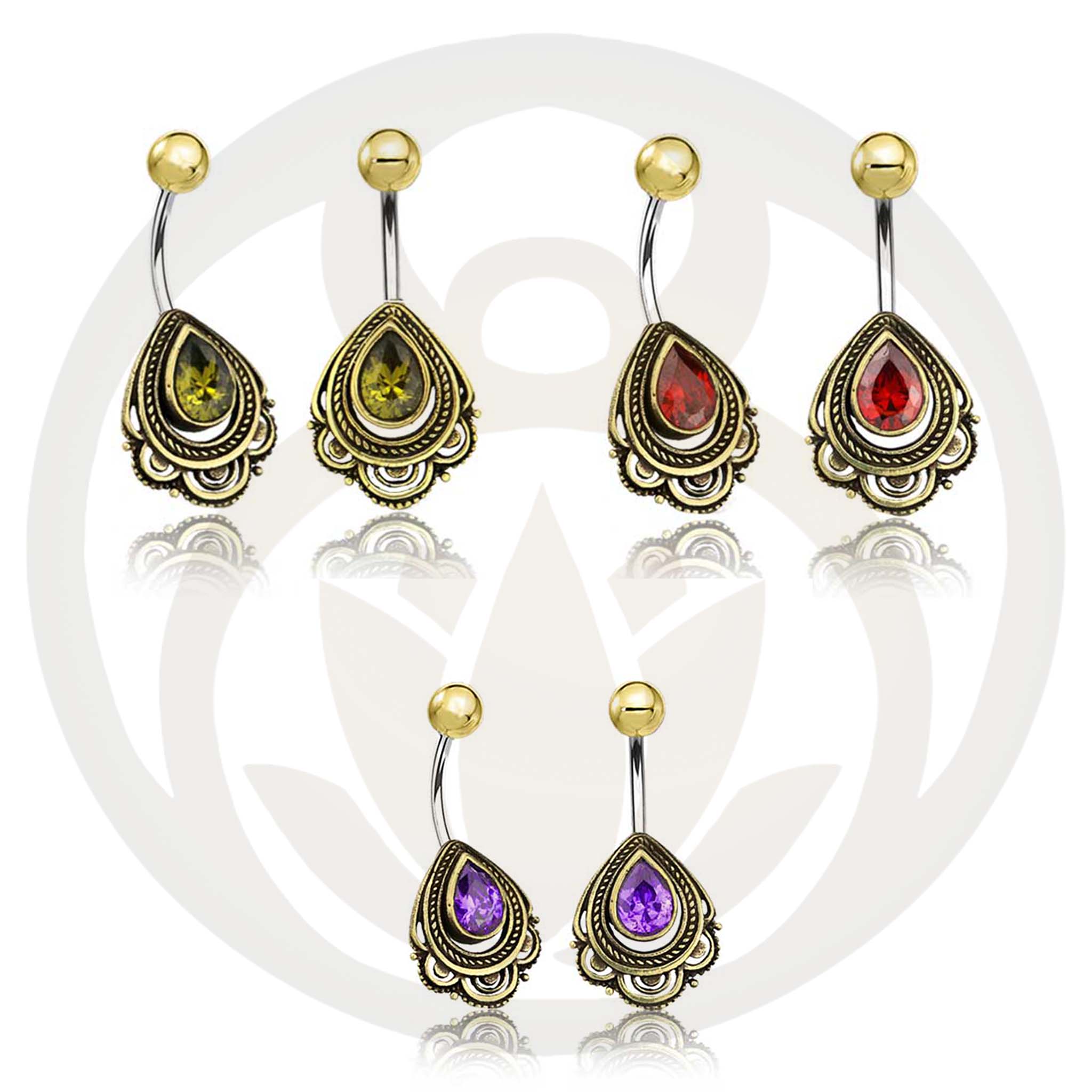 Belly Button Piercing Tomma Gold