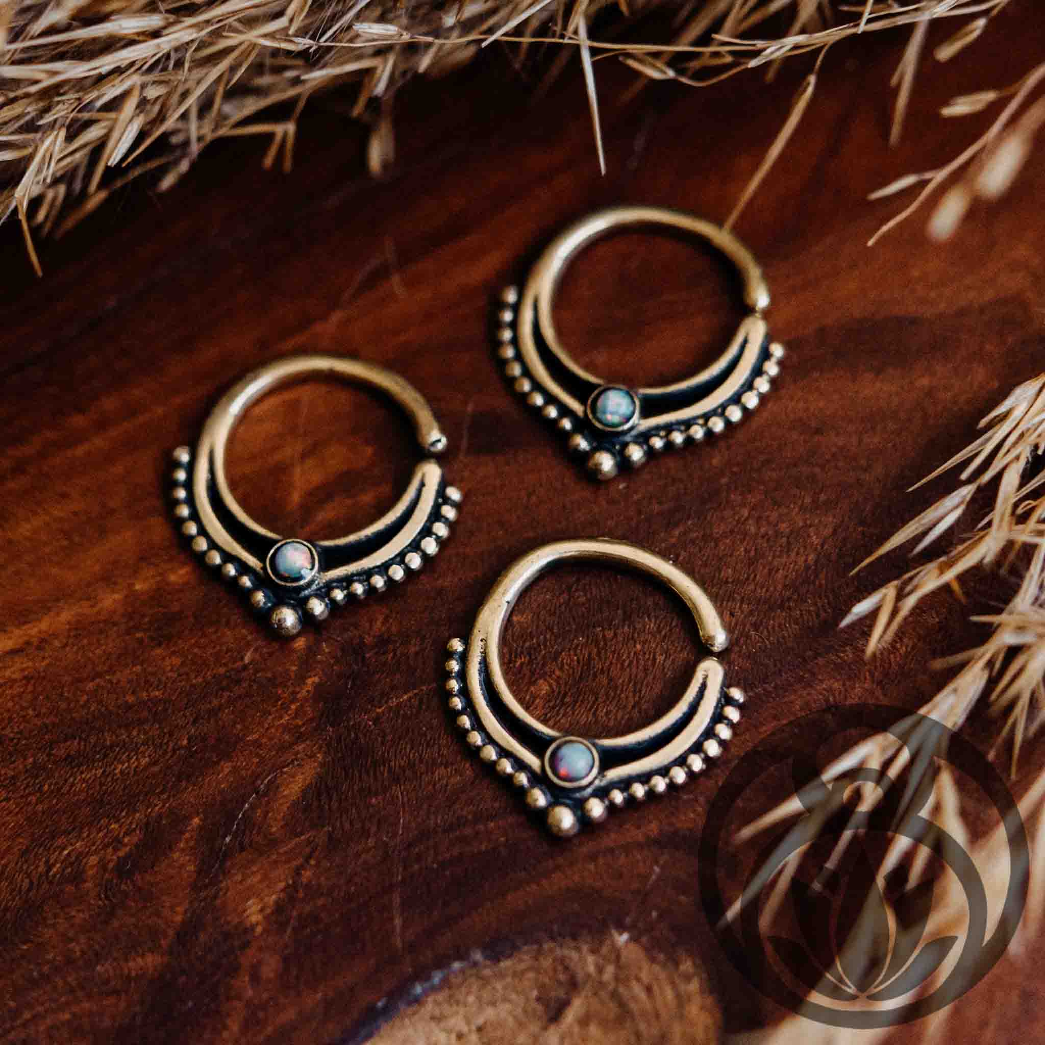 Bohemian hot sale septum ring