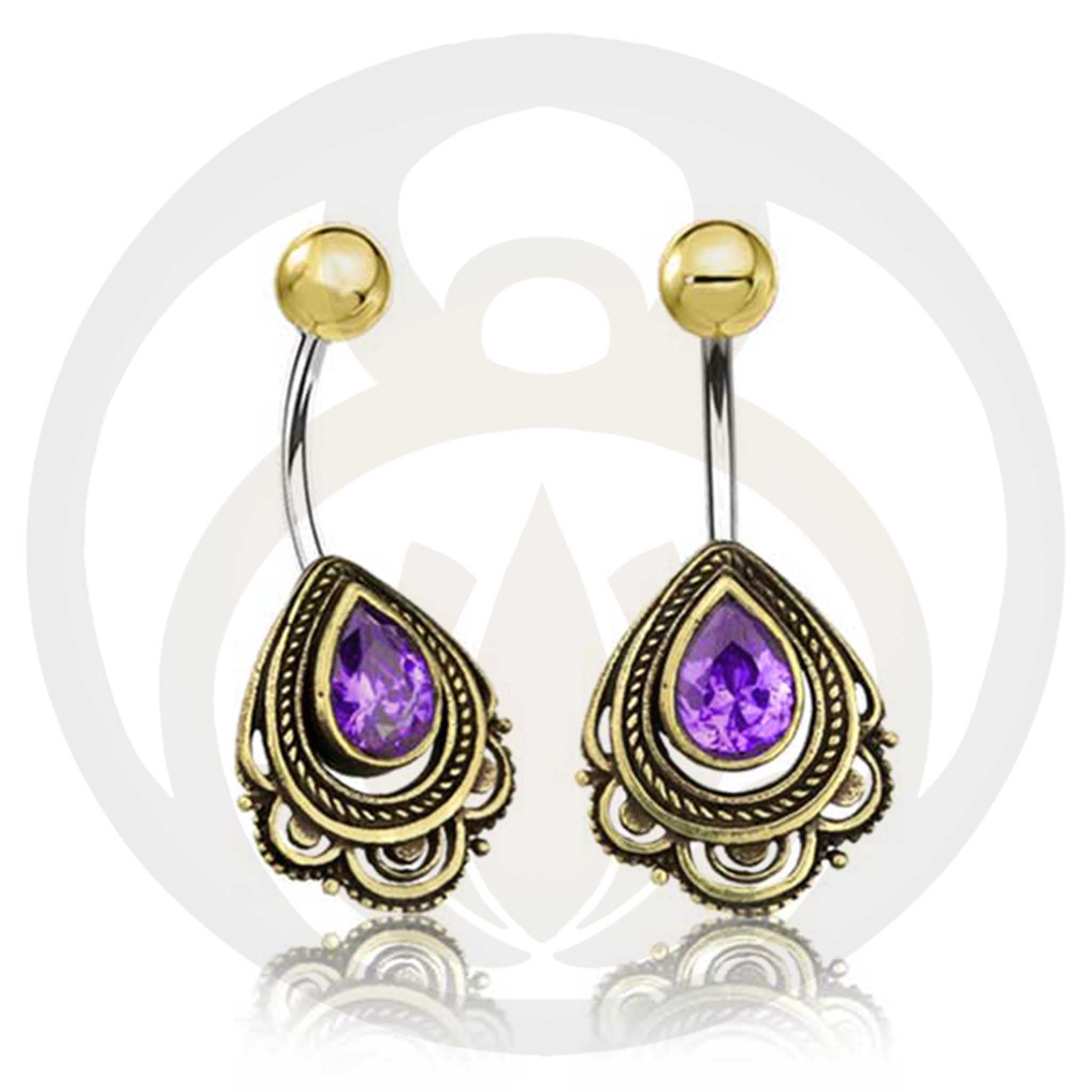 Belly Button Piercing Tomma Gold