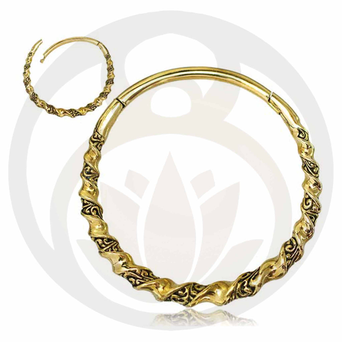 Ear weights Ulik Creoles Gold