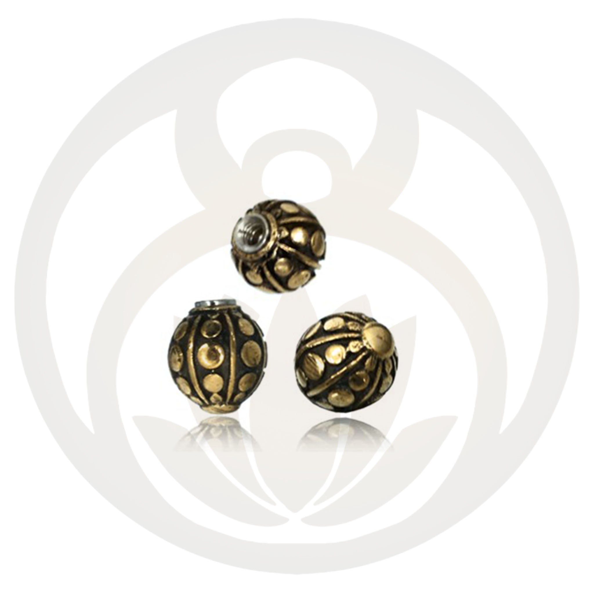 Locking ball gold pattern 2